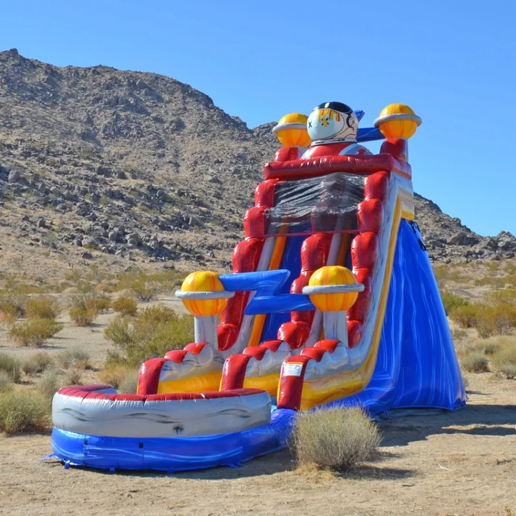 22ft tall Astronaut water slide