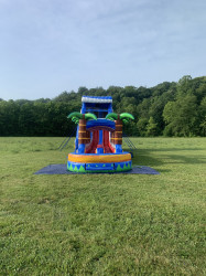 IMG 8258 1729285075 22ft Tall Double Lane Fireblast w/Slip-N-Slide